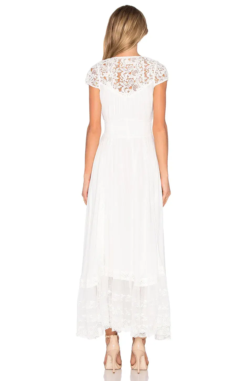 Spell Wild Belle Gown White Size S for rent on The Volte - main image