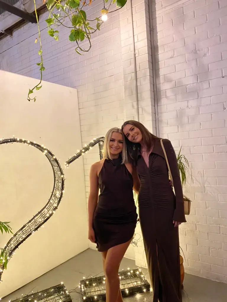 Bec & Bridge Sylvia Maxi Dress Brown Size 6  for rent on The Volte - main image