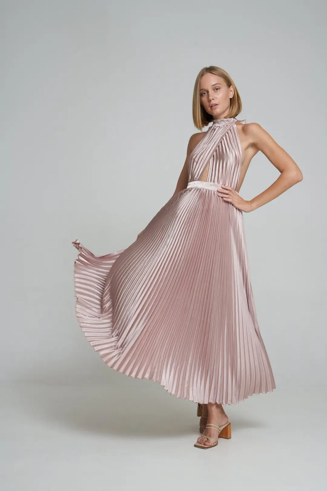 L'Idee Renaissance Gown in Latte Size AU 6 for rent on The Volte - main image