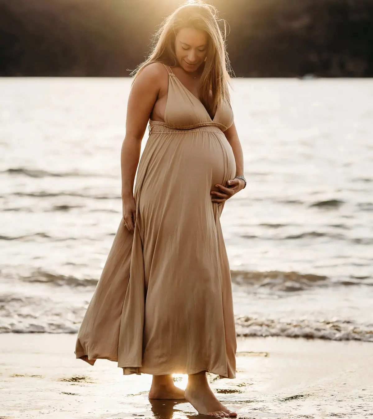 We Are Reclamation 'Everyday Is Joy' Slip Dress Nude - One Size Fits Most (XS-XXXL) - Image 4