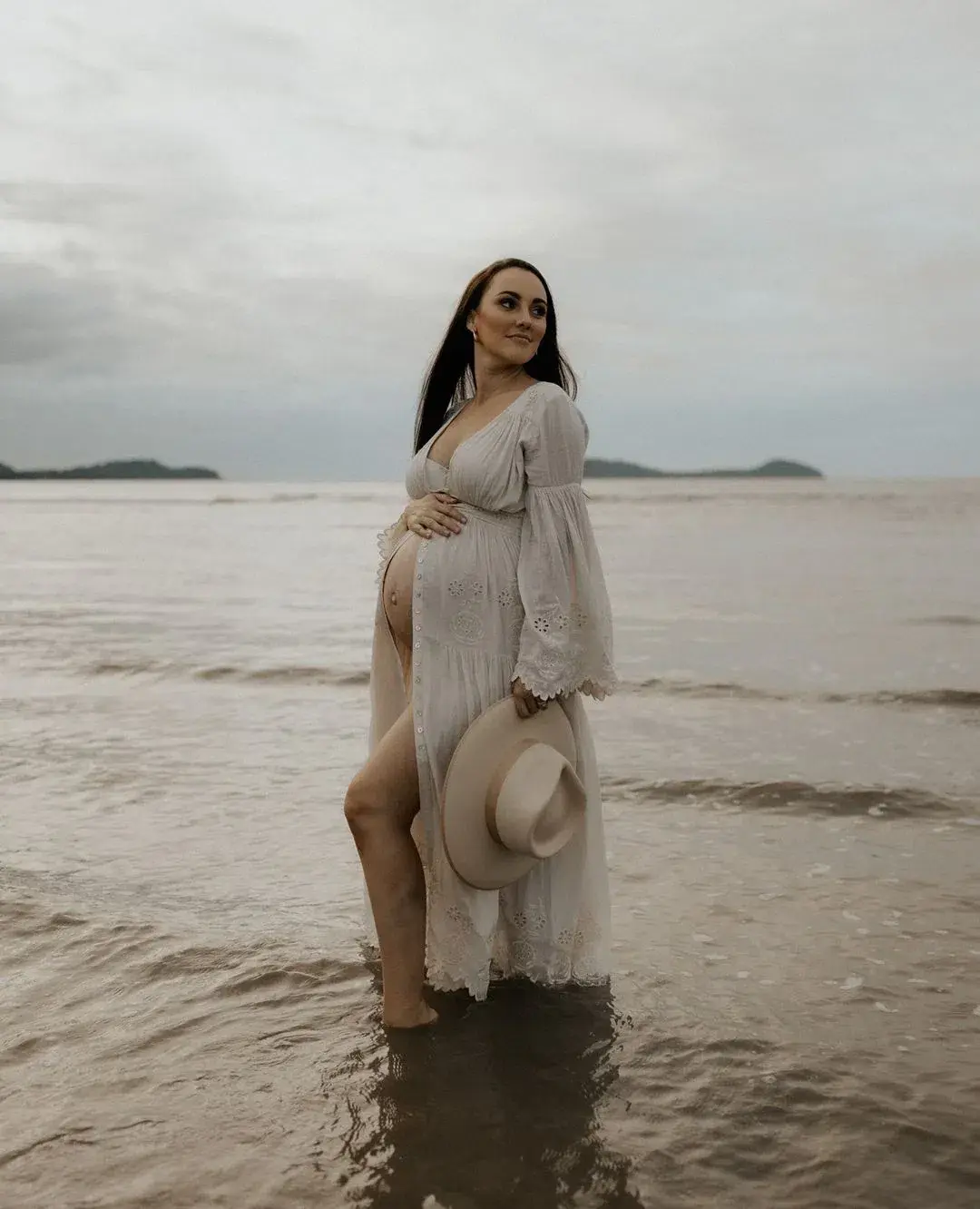 Spell Imogen Gown Cream Size M for rent on The Volte - main image