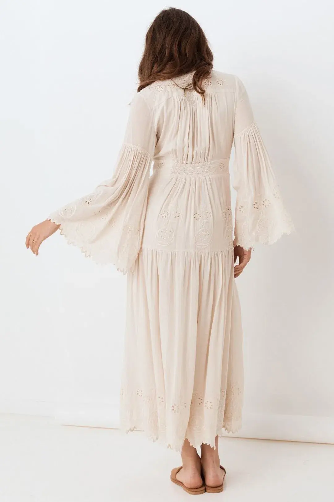 Spell Imogen Gown Cream Size M - Image 6