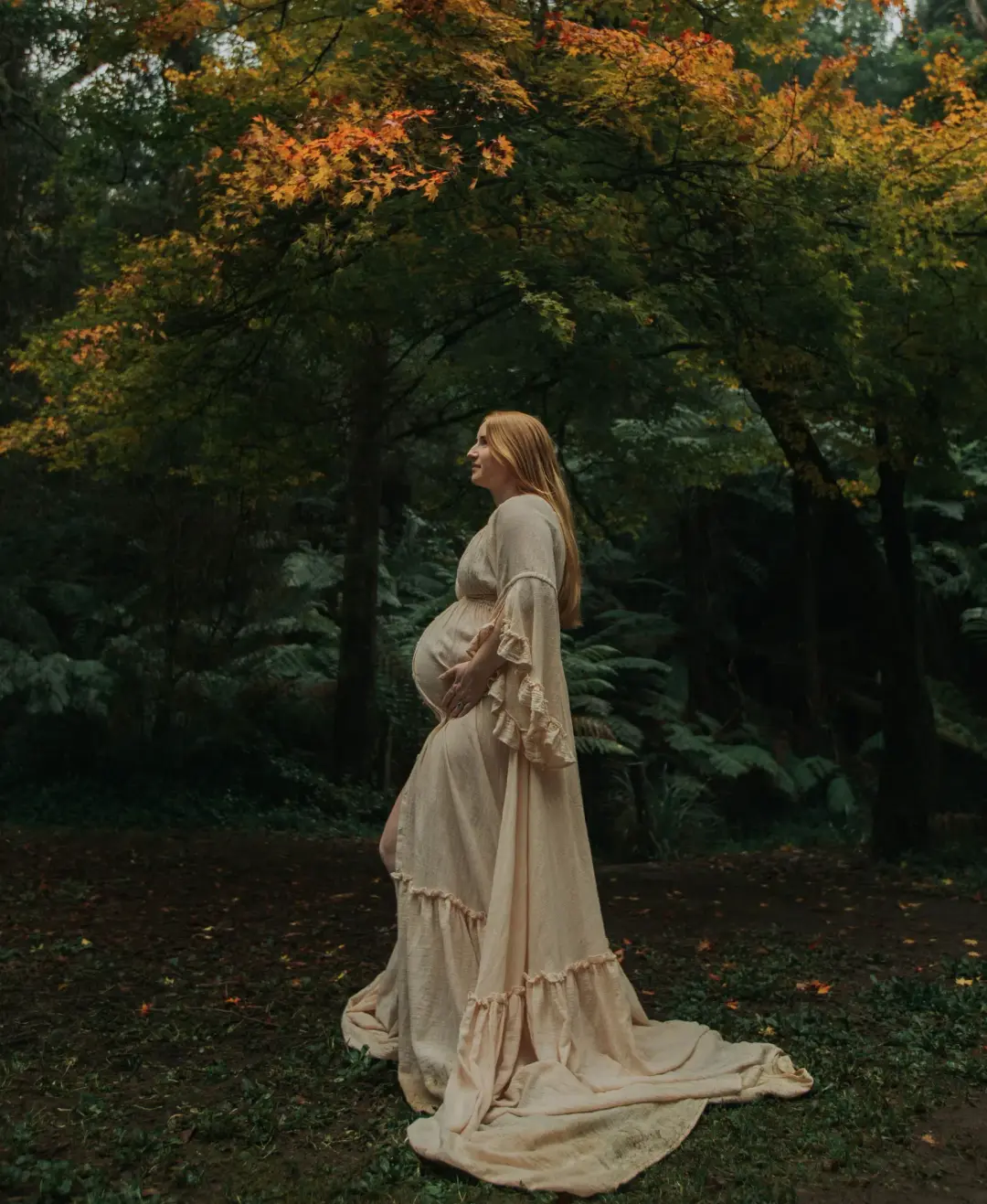 We Are Reclamation Dreams Like These Gown Beige - One Size Fits Most (Aus 6-18) for rent on The Volte - main image