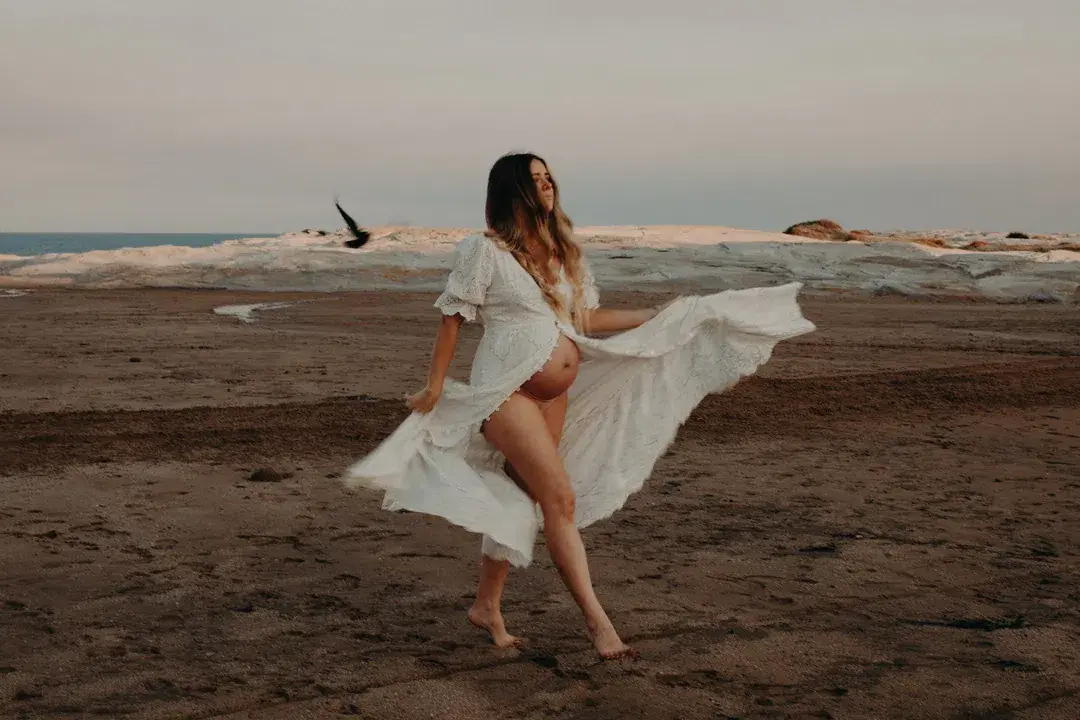 Co and Ry Dawn Dress White Size 12  for rent on The Volte - main image