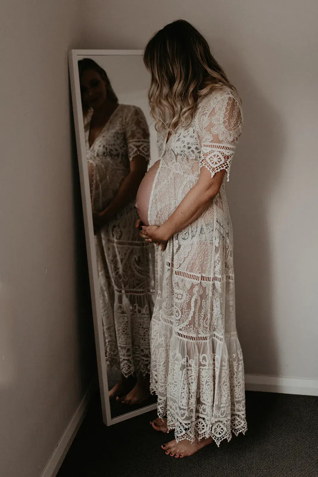 Spell & The Gypsy Rhiannon Gown Cream Size S for rent on The Volte - main image