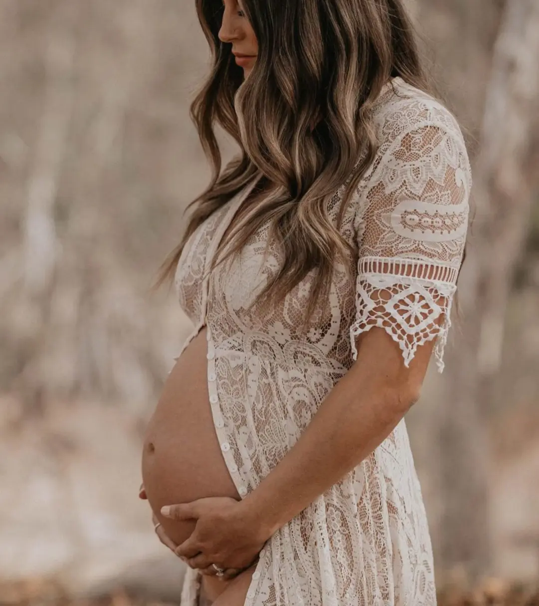 Spell & The Gypsy Rhiannon Gown Cream Size S for rent on The Volte - main image