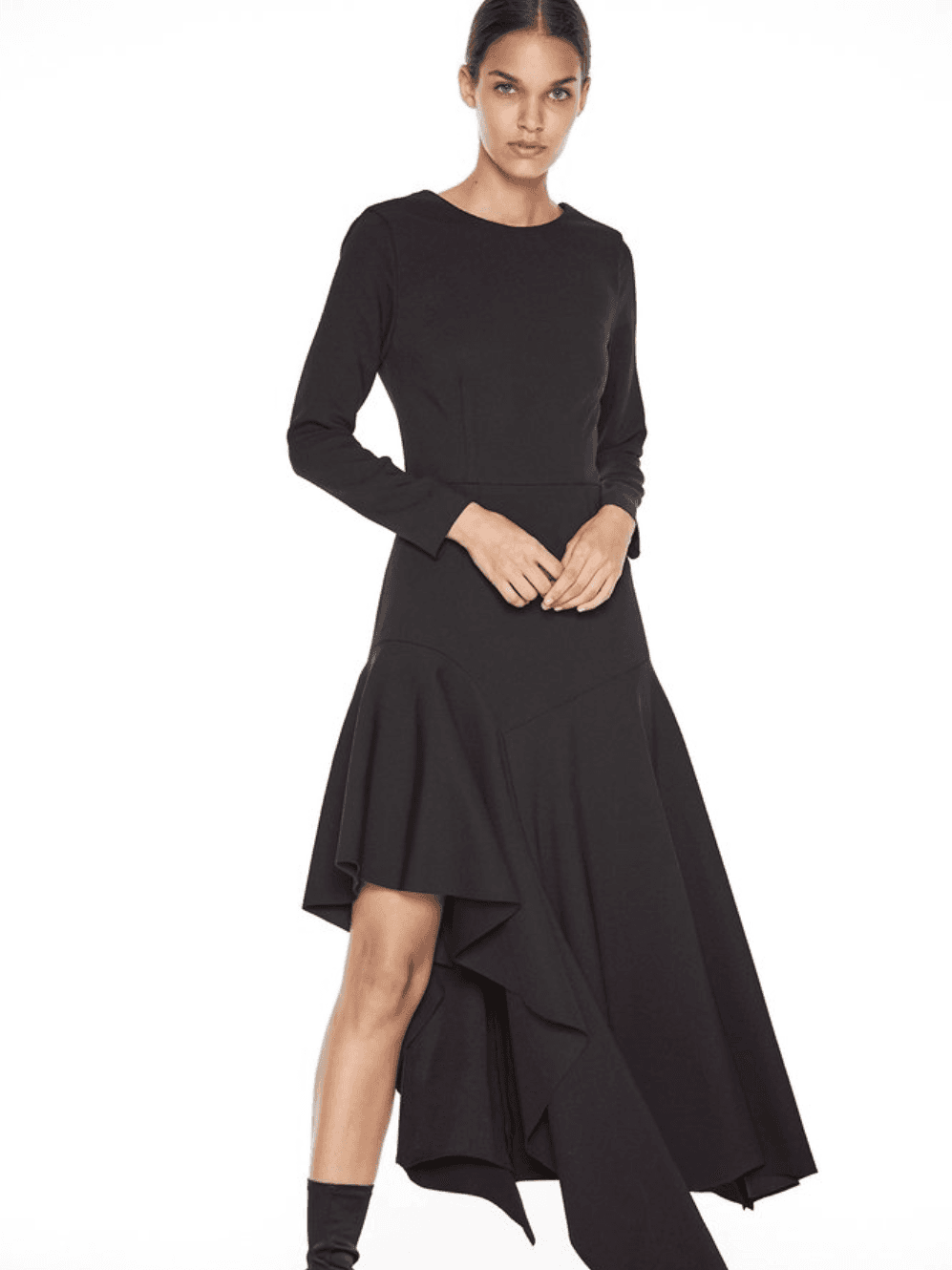 TALULAH - WONDER L/S DRESS Black Size 6 / XS - Image 1