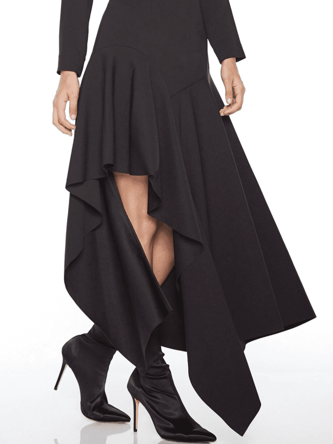TALULAH - WONDER L/S DRESS Black Size 6 / XS - Image 3