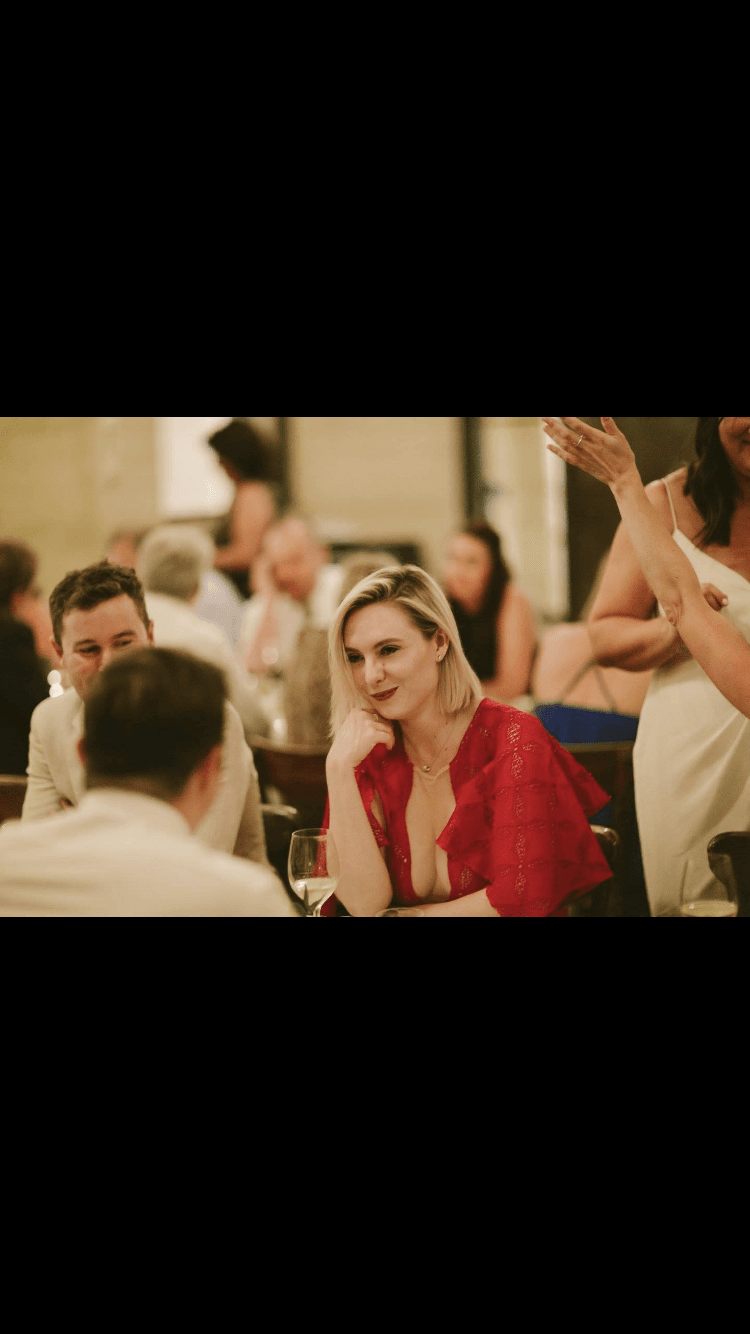 Manning Cartel Red lace dress - Image 3