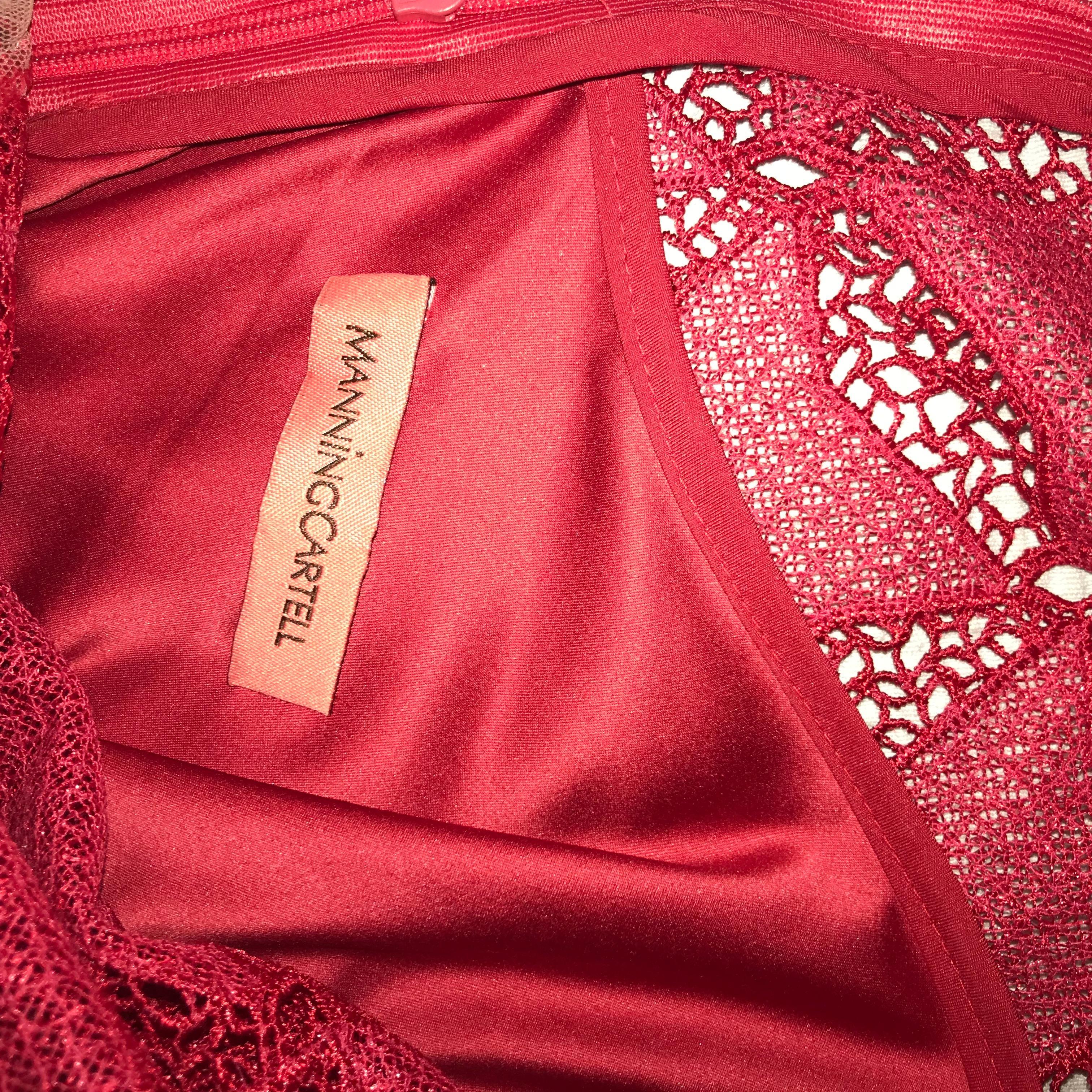 Manning Cartel Red lace dress - Image 4