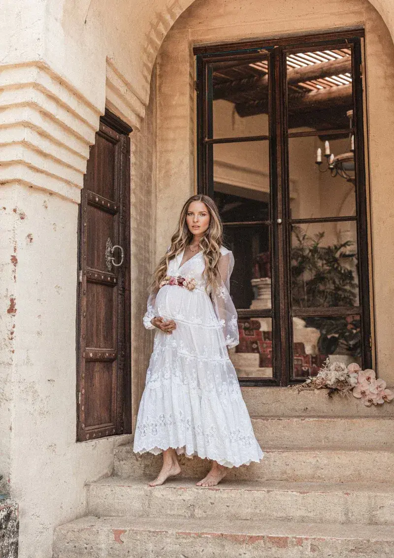 Coven & Co Lover Gown White Size S/AU 10 for rent on The Volte - main image