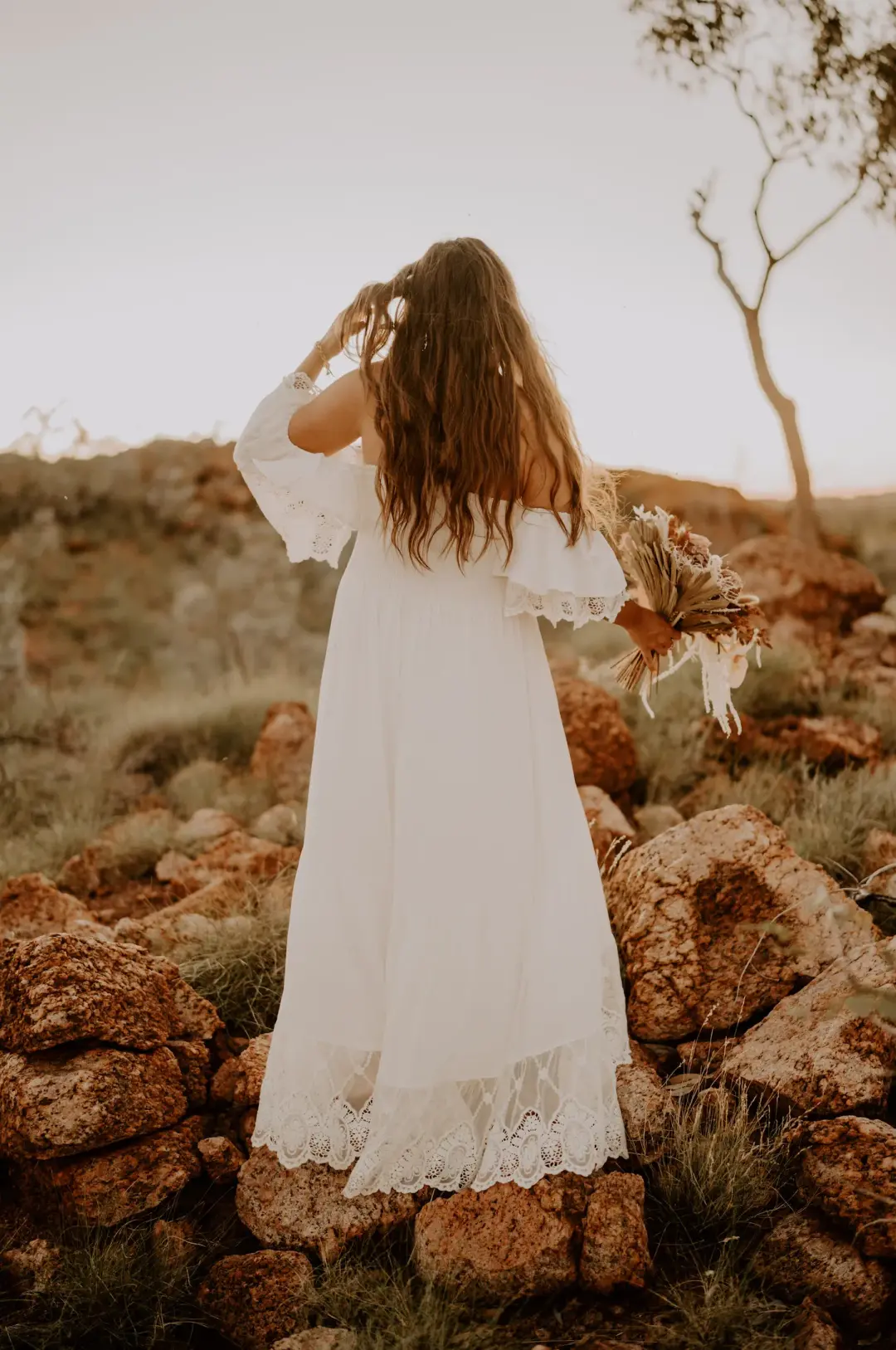 Coven & Co Folklore Gown White Size M / AU 12 for rent on The Volte - main image