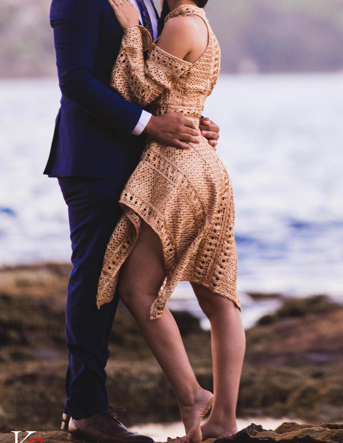 Thurley Gold Sonnet Mini Dress  - Image 2