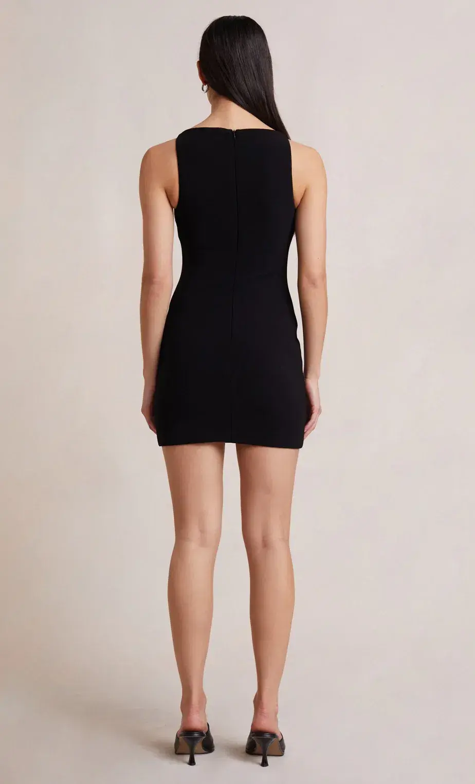 BEC + BRIDGE Clover Mini Dress BLACK Size AU 6 for rent on The Volte - main image