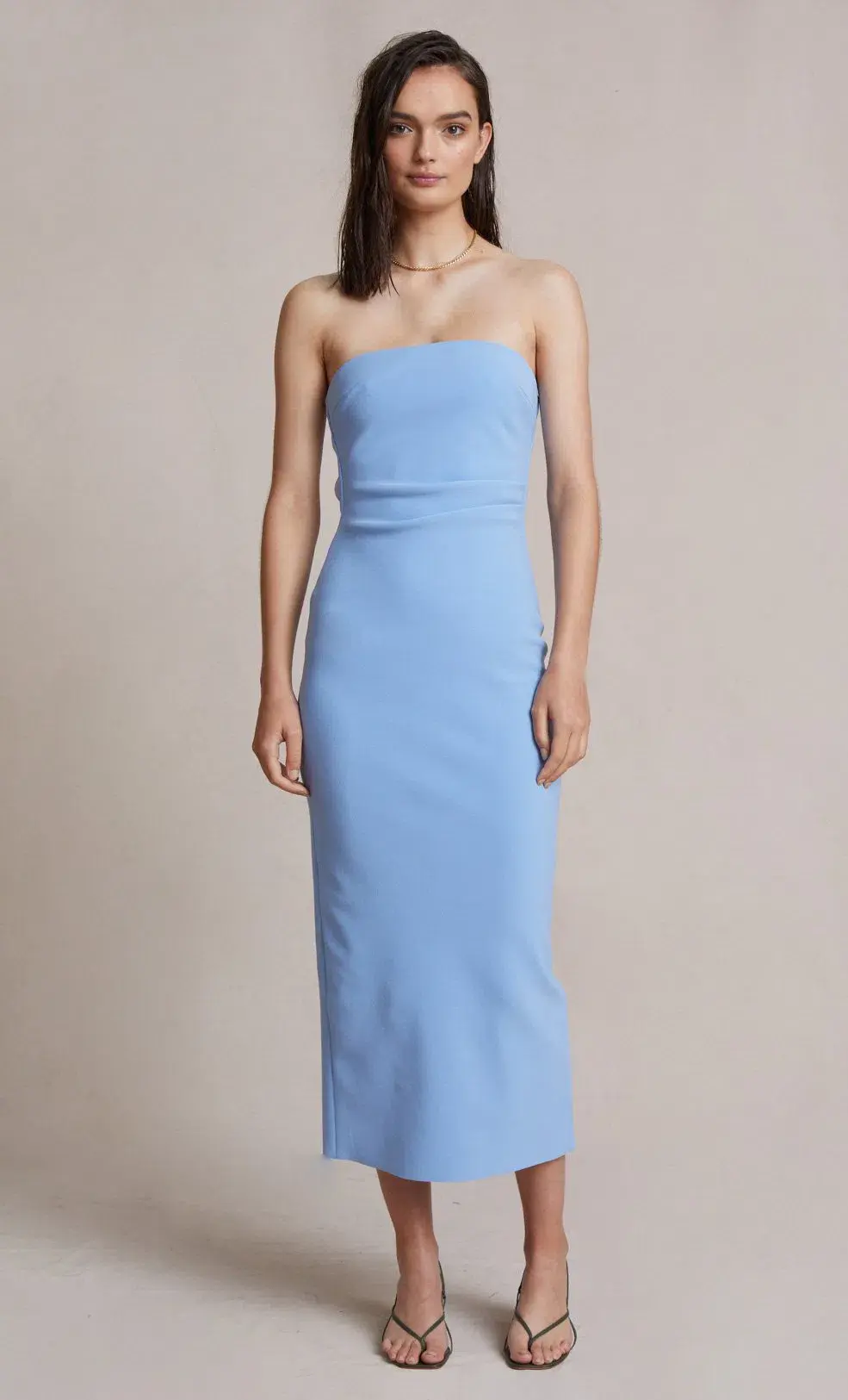 Bec and Bridge Noa Midi Dress Blue Size 6 - Image 1