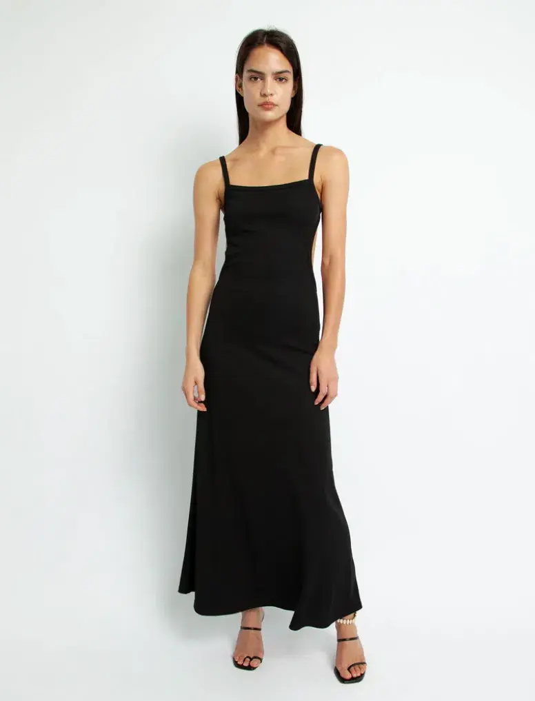 Christopher Esber Backless Wire Back Dress Black Size 6  - Image 1