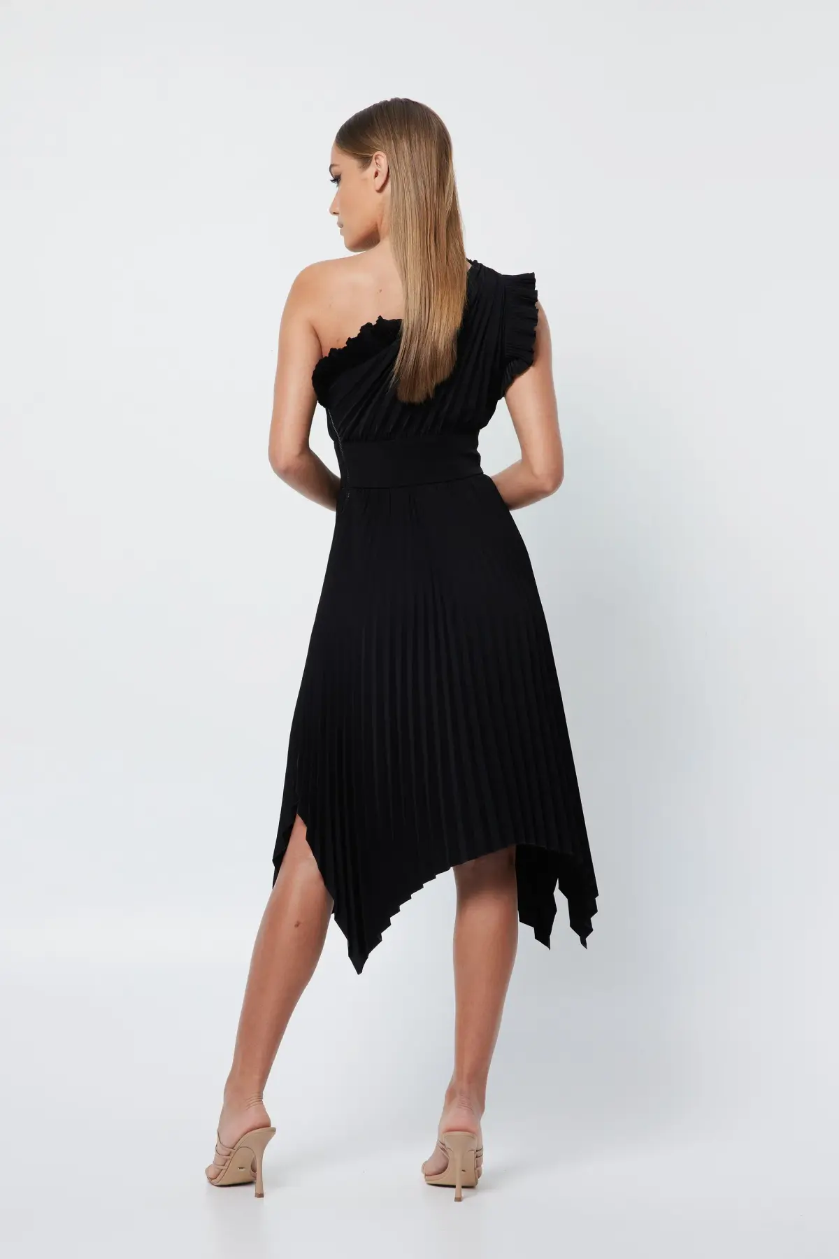 Mossman The Lady Like Midi Dress Black Size 6 - Image 2