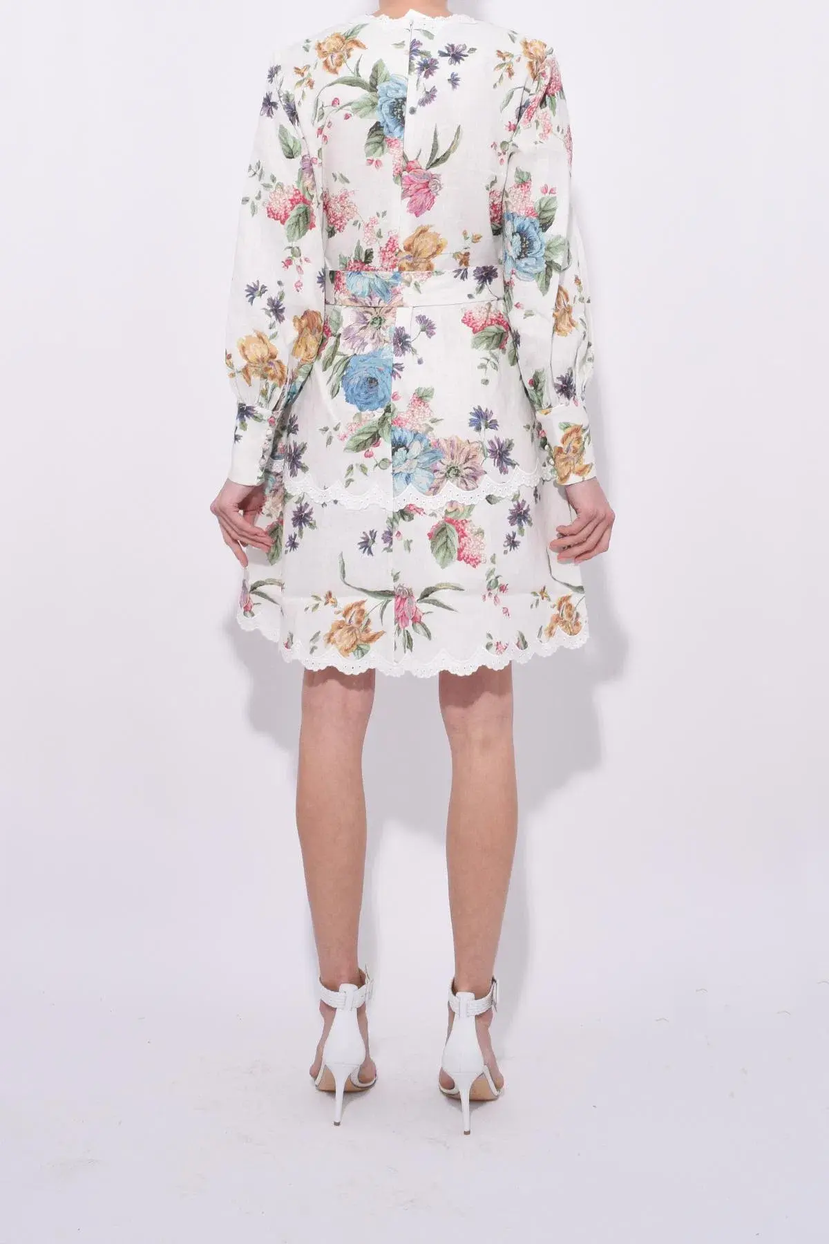 Zimmerman Ninety Six Scallop Dress Print Size 0 - Image 2