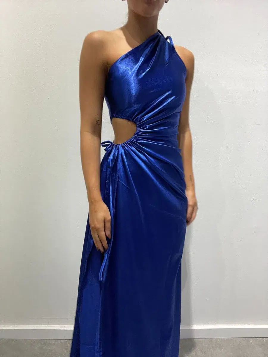 Sonya Moda Nour Maxi Dress Cobalt Blue Size 12 - Image 6