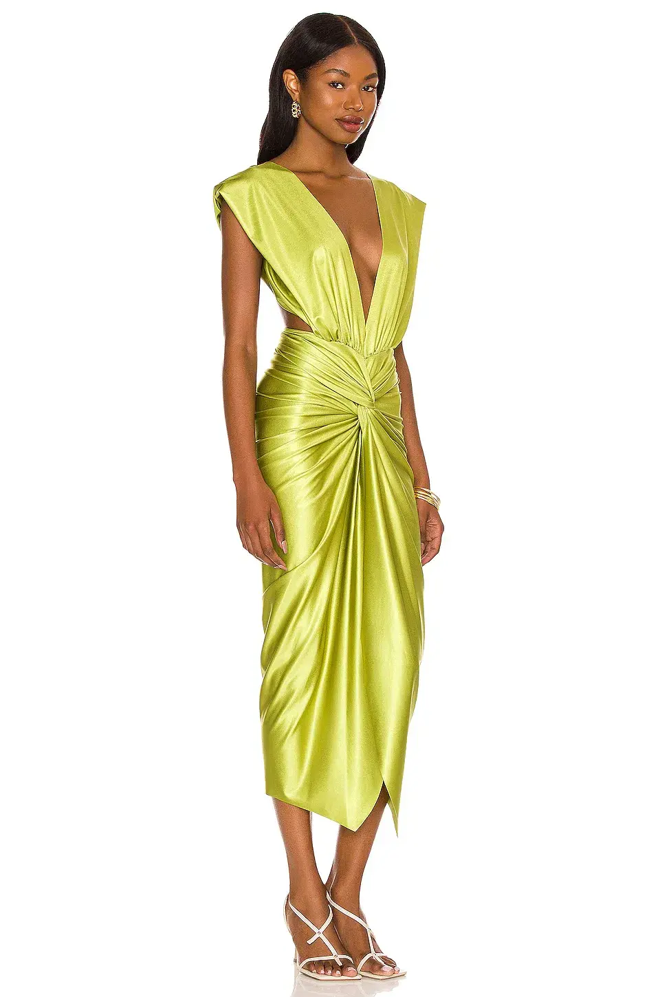 Baobab Mia Dress Light Pistachio Green Size 8 - Image 3