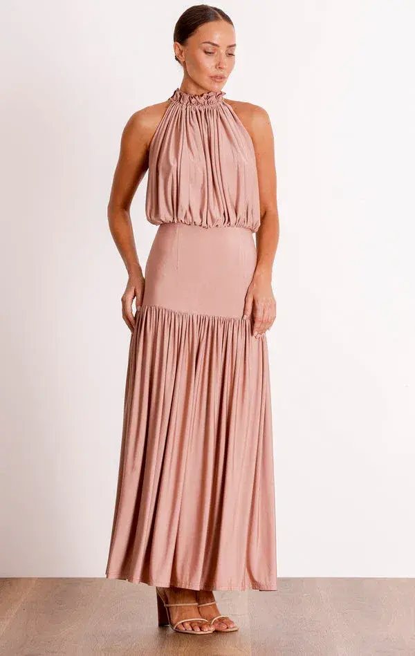 Pasduchas Two's Company Midi Dress in Peony Size AU 12 - Image 2