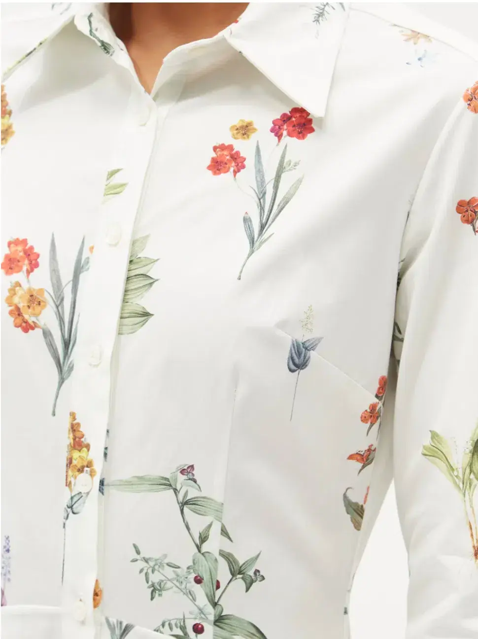 Evi Grintela Juliette Shirt Dress Print White Size AU 6  - Image 2