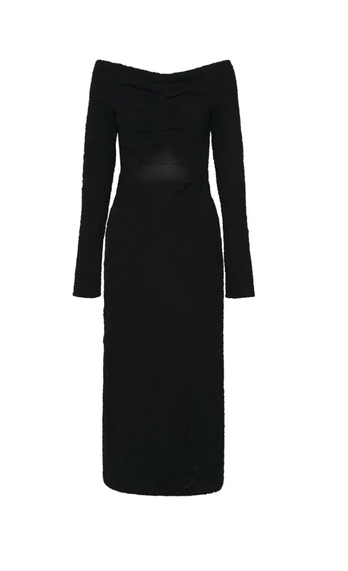 Camilla and Marc Minerva Dress Black Size 8  for rent on The Volte - main image
