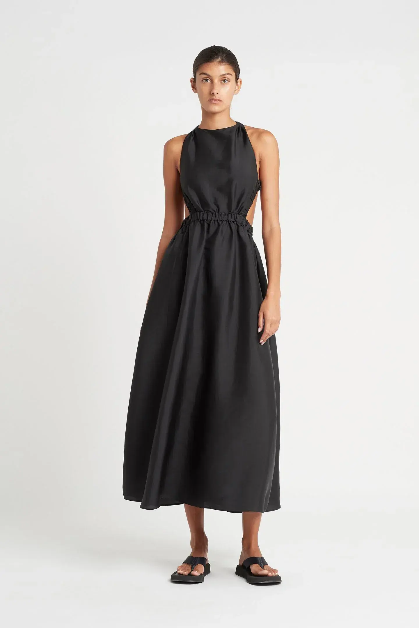 Sir The Label Vivienne Maxi Dress Black Size AU 10  - Image 1