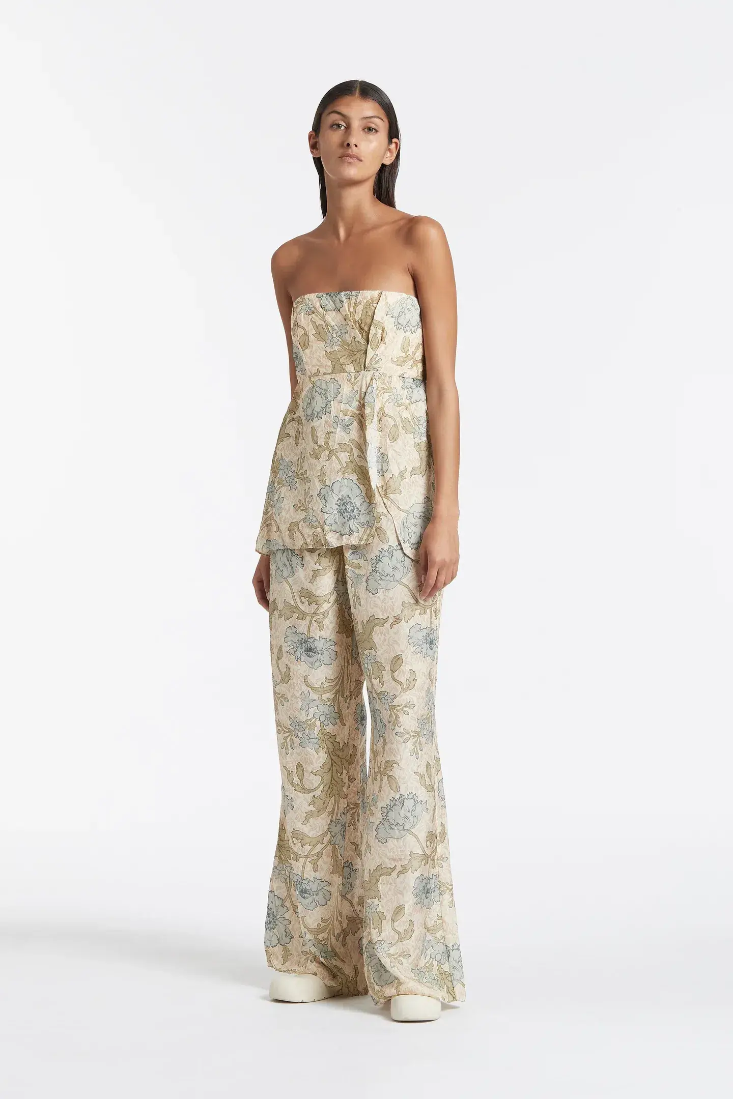 Sir the Label Maev Bustier and Pant Set Florence Print Size 1 / AU 8  - Image 1