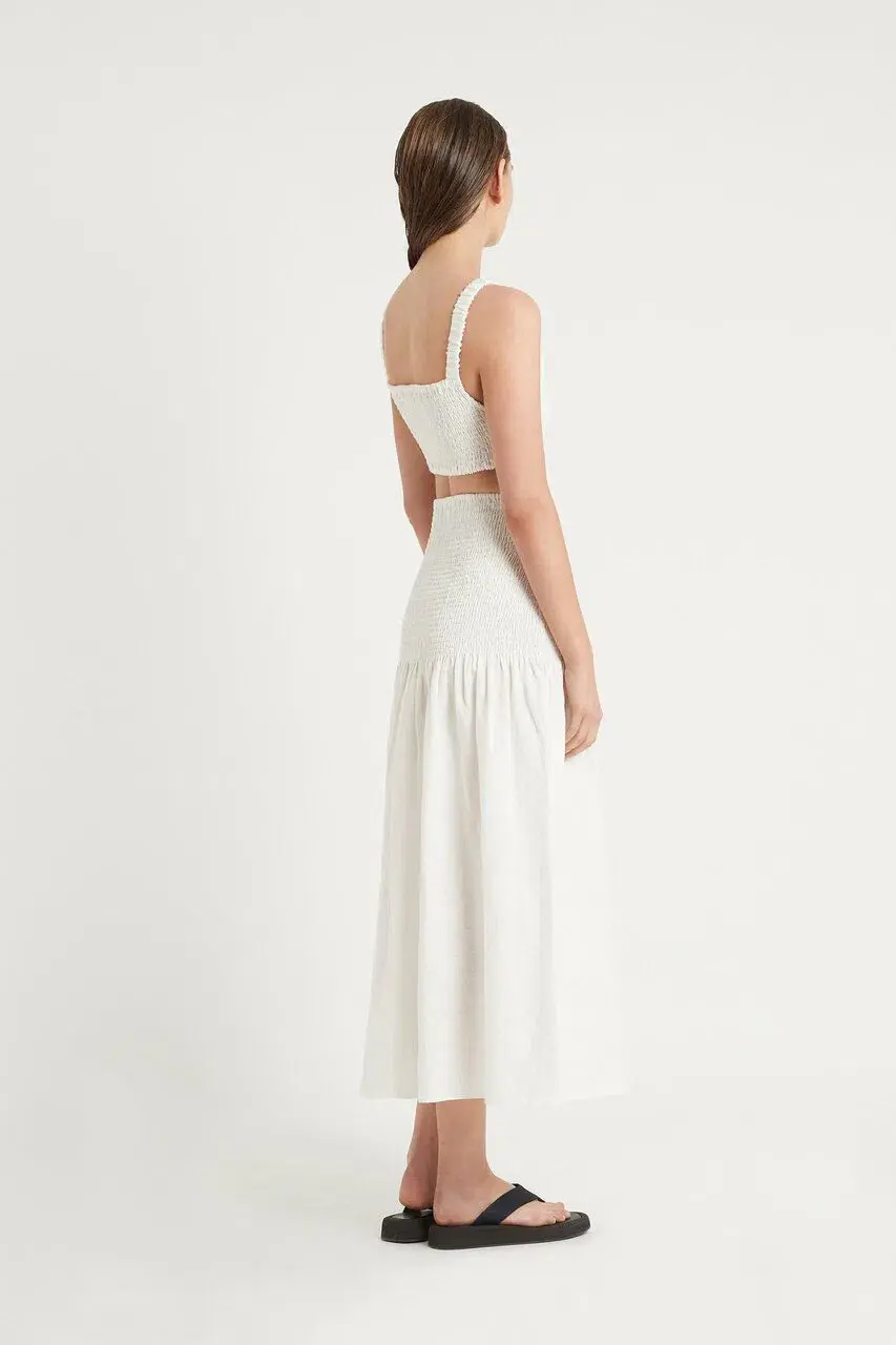 Sir the Label Madelyn Reversible Dress White Size 3 / AU 12 - Image 4