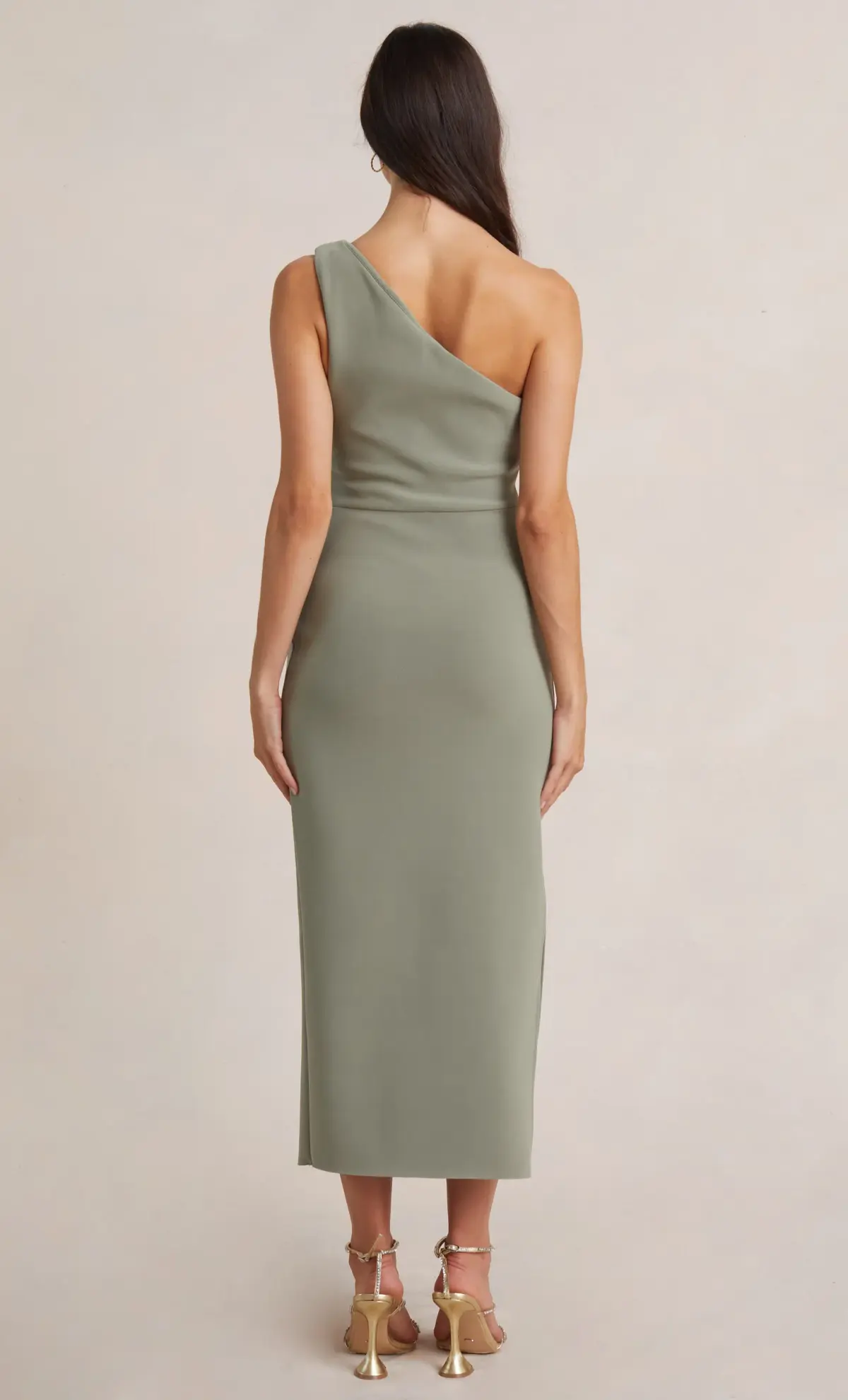 Bec & Bridge Be Mine Asym Dress Sage Size 6  - Image 4