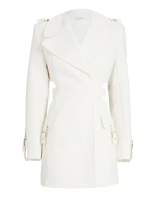Acler Carlton Dress White Size 6  - Image 4