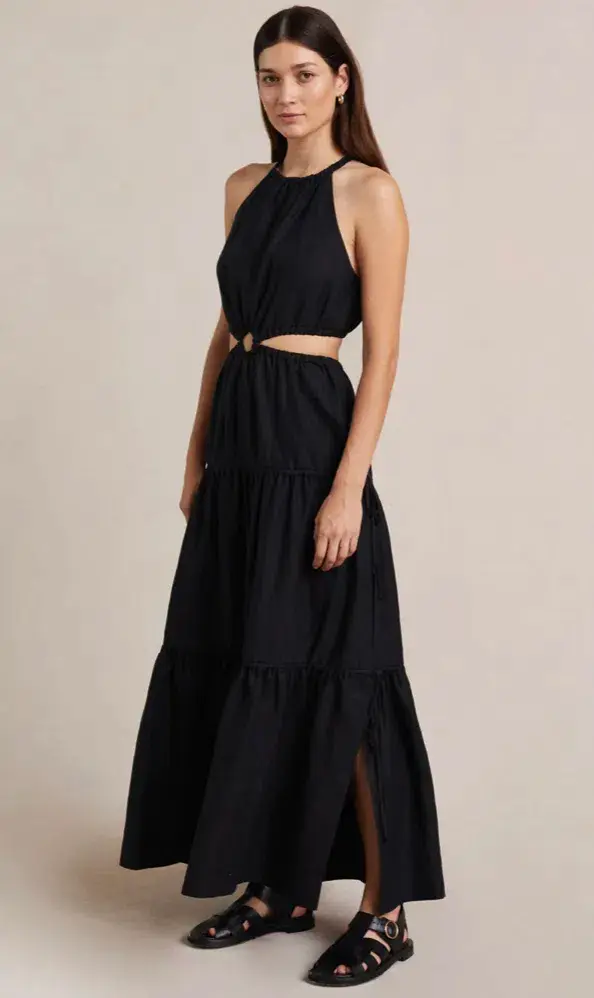 Bec and Bridge Helene Maxi Dress Black Size 8 - Image 2