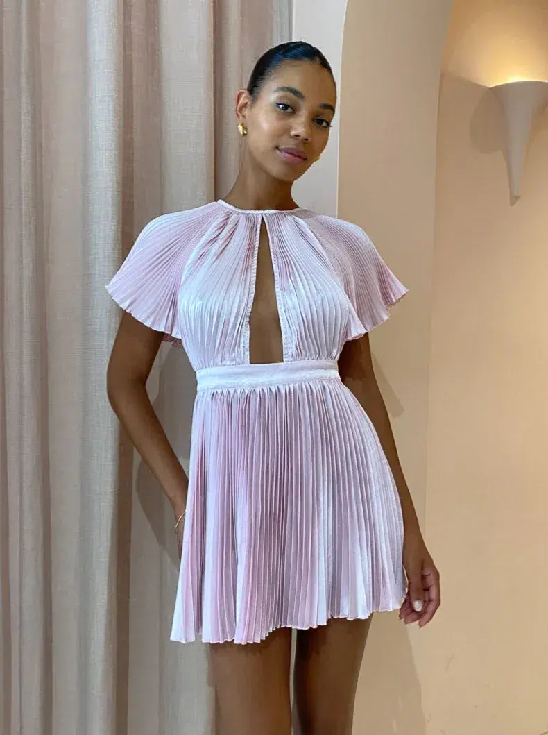 L'Idee Theatre Mini Dress Bloom Size 10 - Image 2