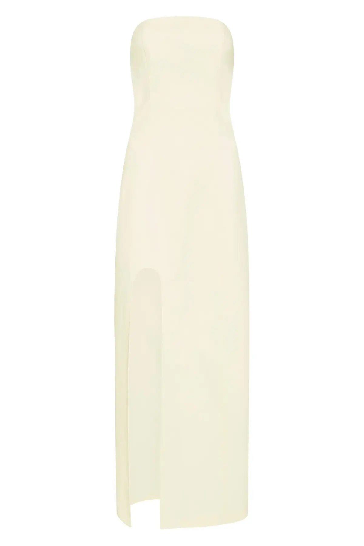 Sir The Label Marco Structured Midi Dress In Lemon Yellow Size 1 / AU 8 - Image 5