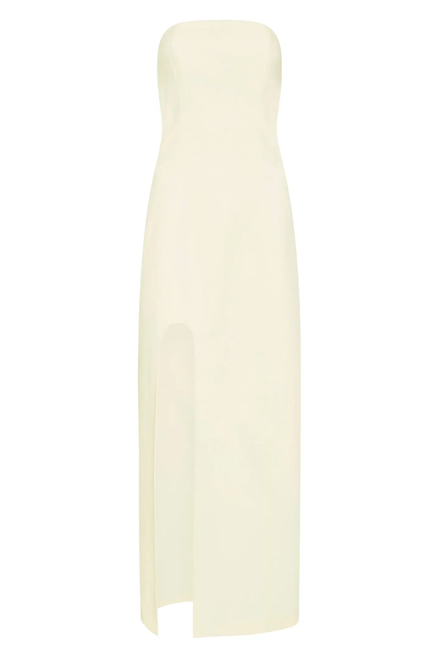 Sir The Label Marco Structured Midi Dress In Lemon Yellow Size 1 / AU 8 - Image 5