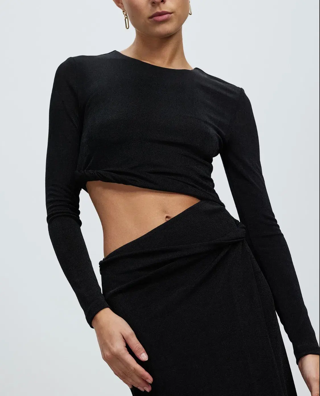 MISHA Arma Midi Dress Black Size 6/XS - Image 5