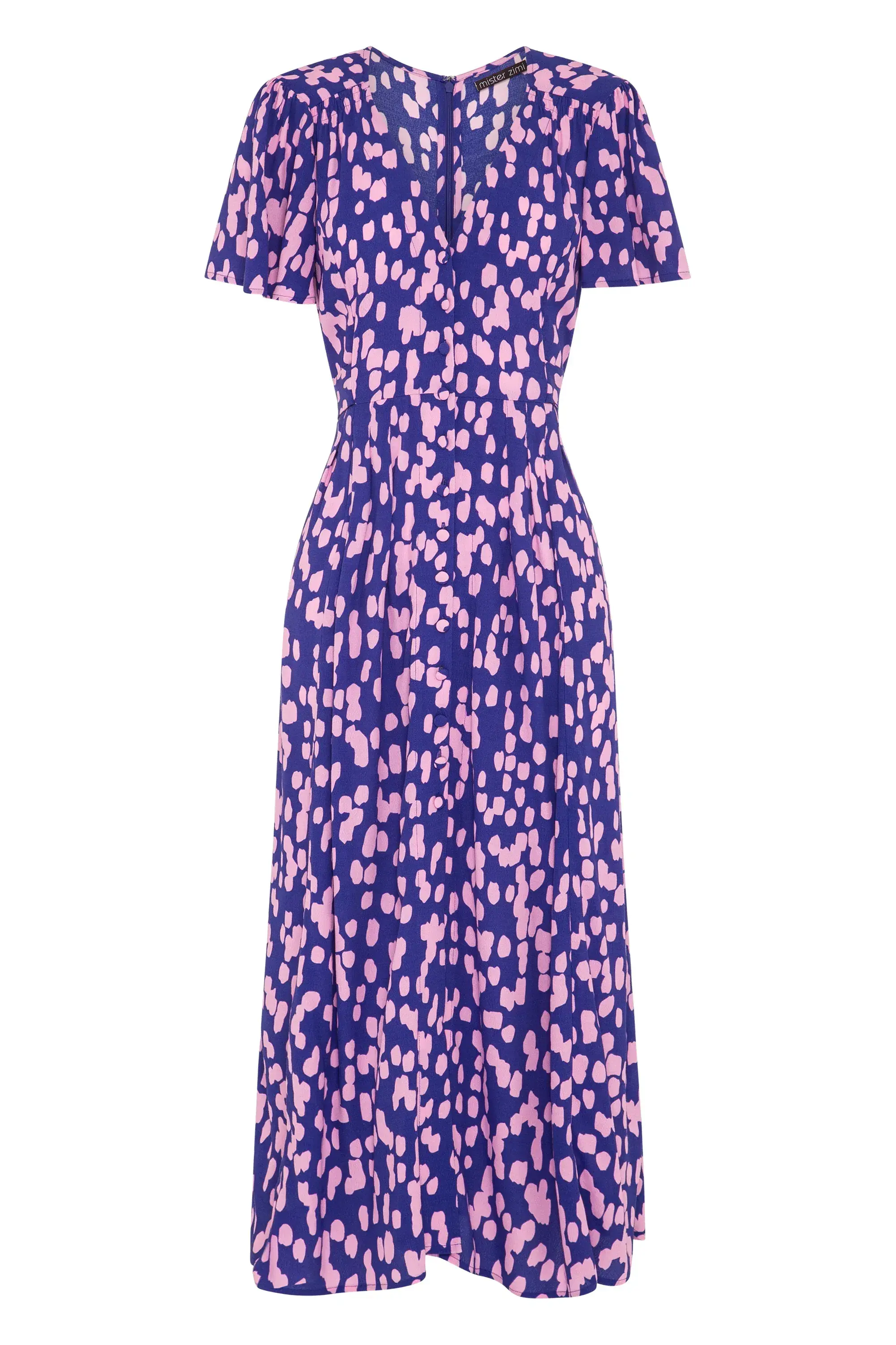 Mister Zimi Luella Dress Azure Size 16 - Image 3