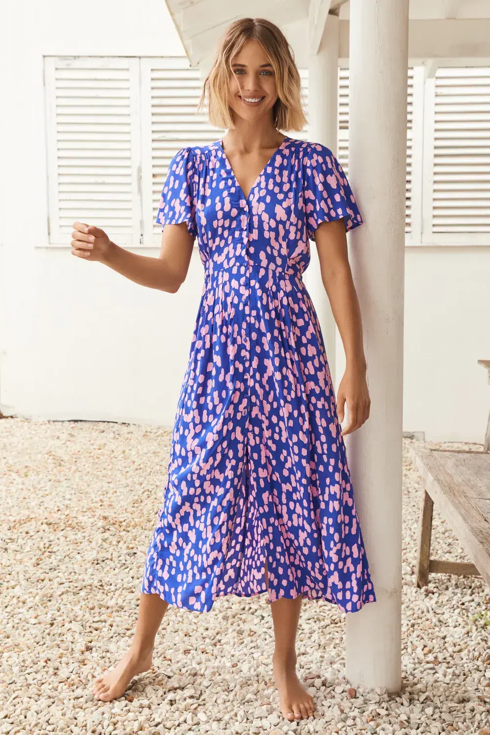 Mister Zimi Luella Dress Azure Size 16 - Image 2