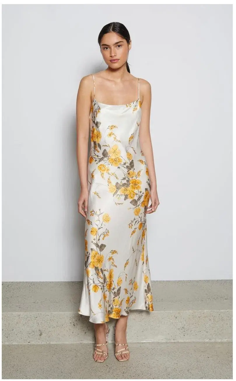 Bec & Bridge Matilde Slip Dress - Size 6 for rent on The Volte - main image