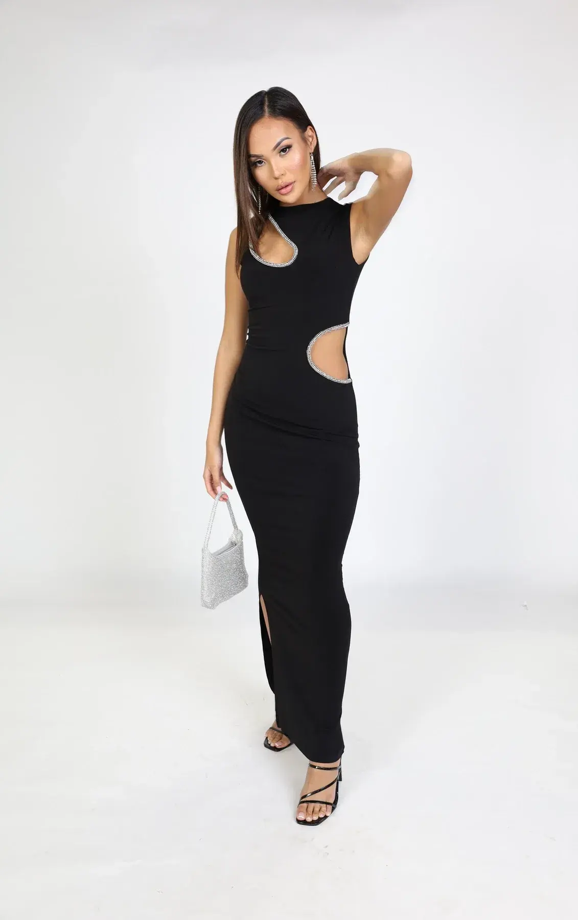 Ivona Skelo Vivia Dress Black Size XS - Image 3