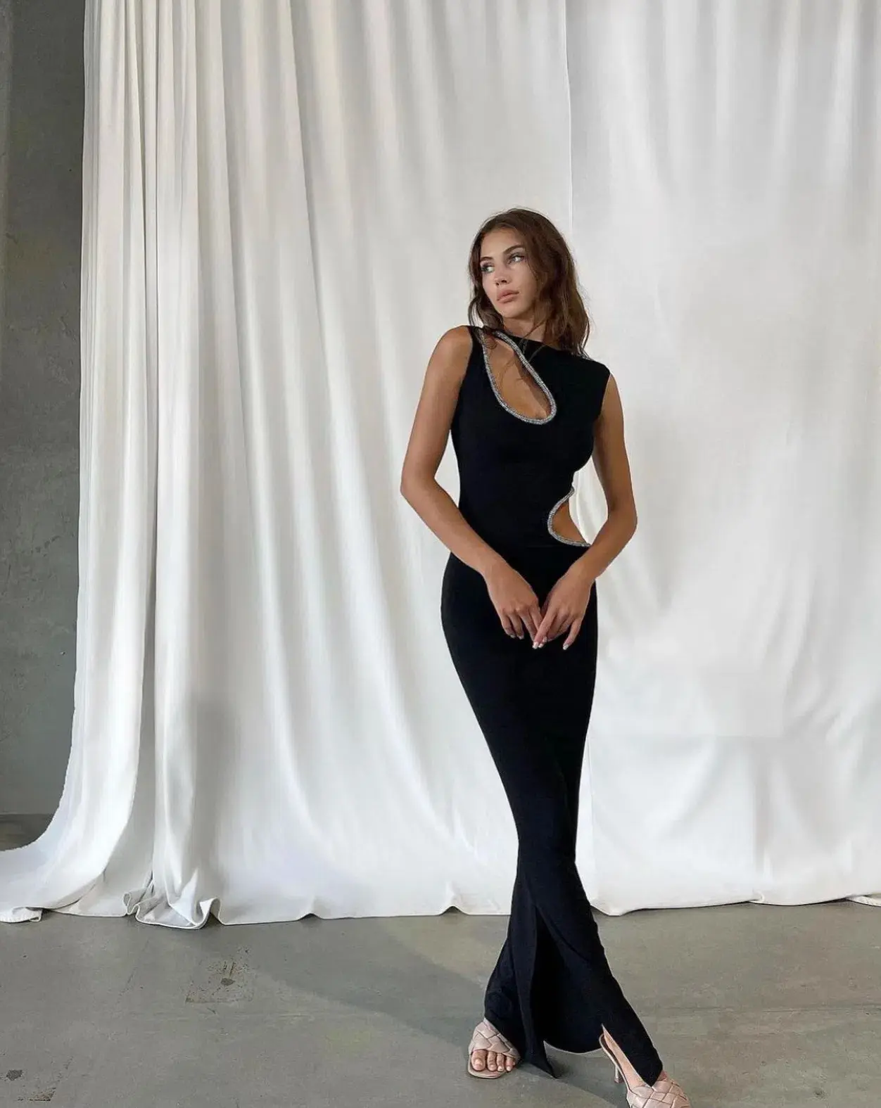 Ivona Skelo Vivia Dress Black Size XS - Image 1
