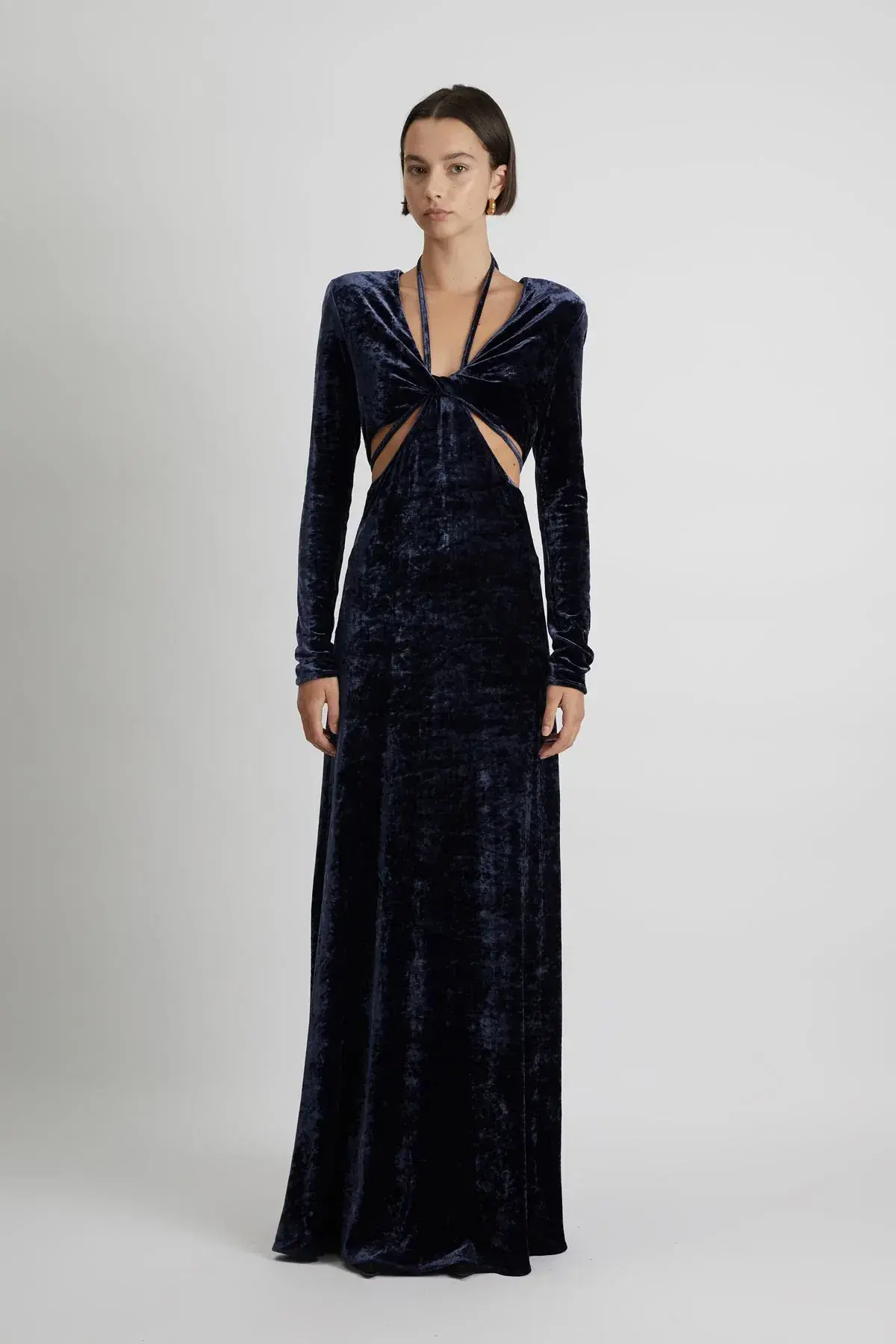 Camilla and Marc Brooks Maxi Dress Navy Size 8 - Image 1