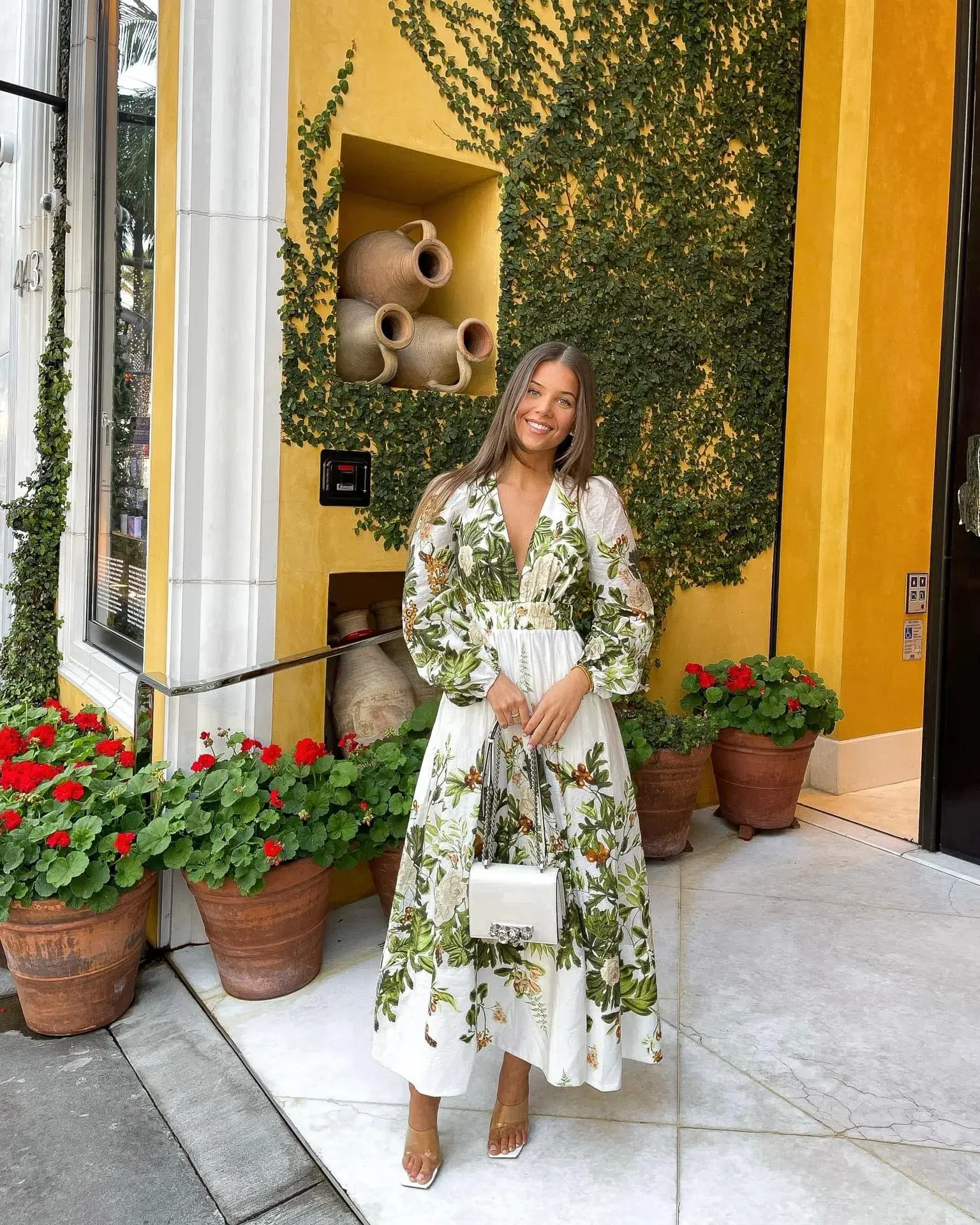 Sheike Garden Of Eden Maxi Dress Print Size 16 - Image 2