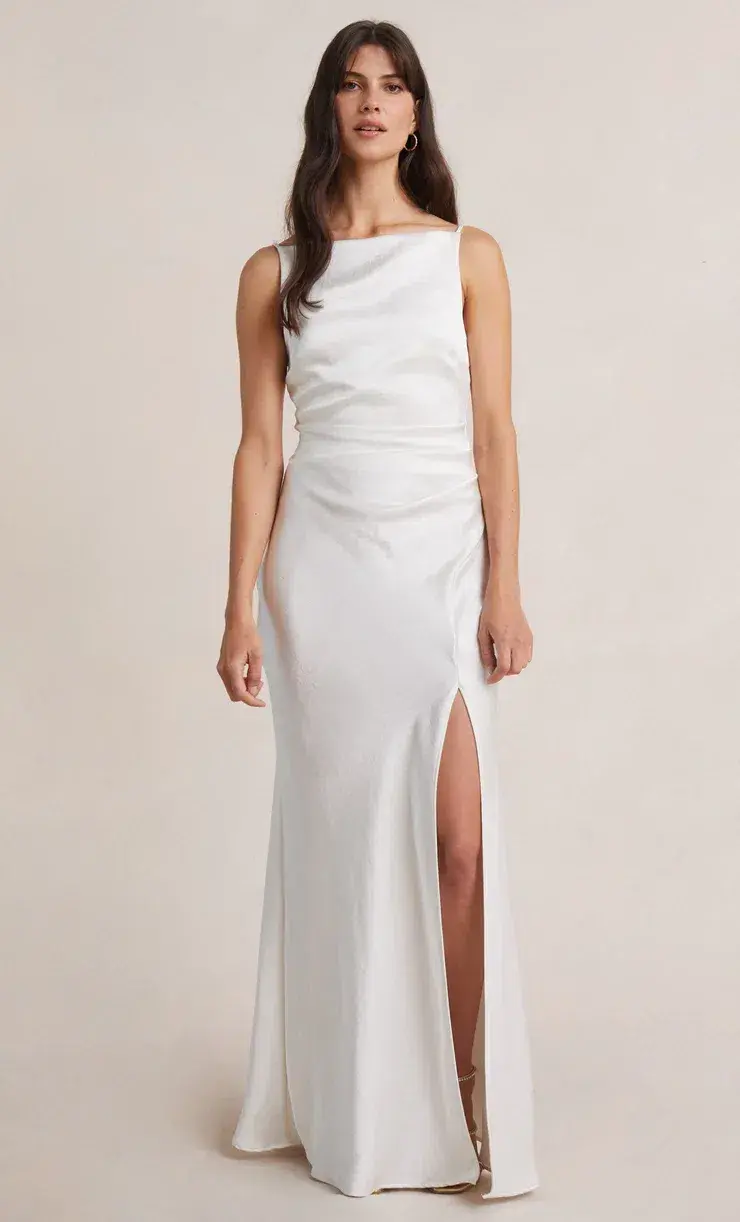 Bec & Bridge The Dreamer Maxi Dress Ivory Size 6 - Image 4