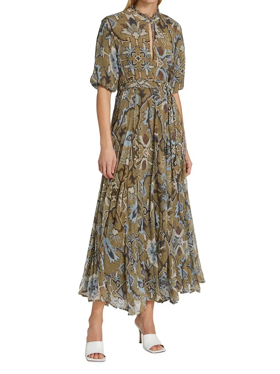 Hannah Artwear Oceanus Maxi Dress in Shaila Print Size 12 - Image 2