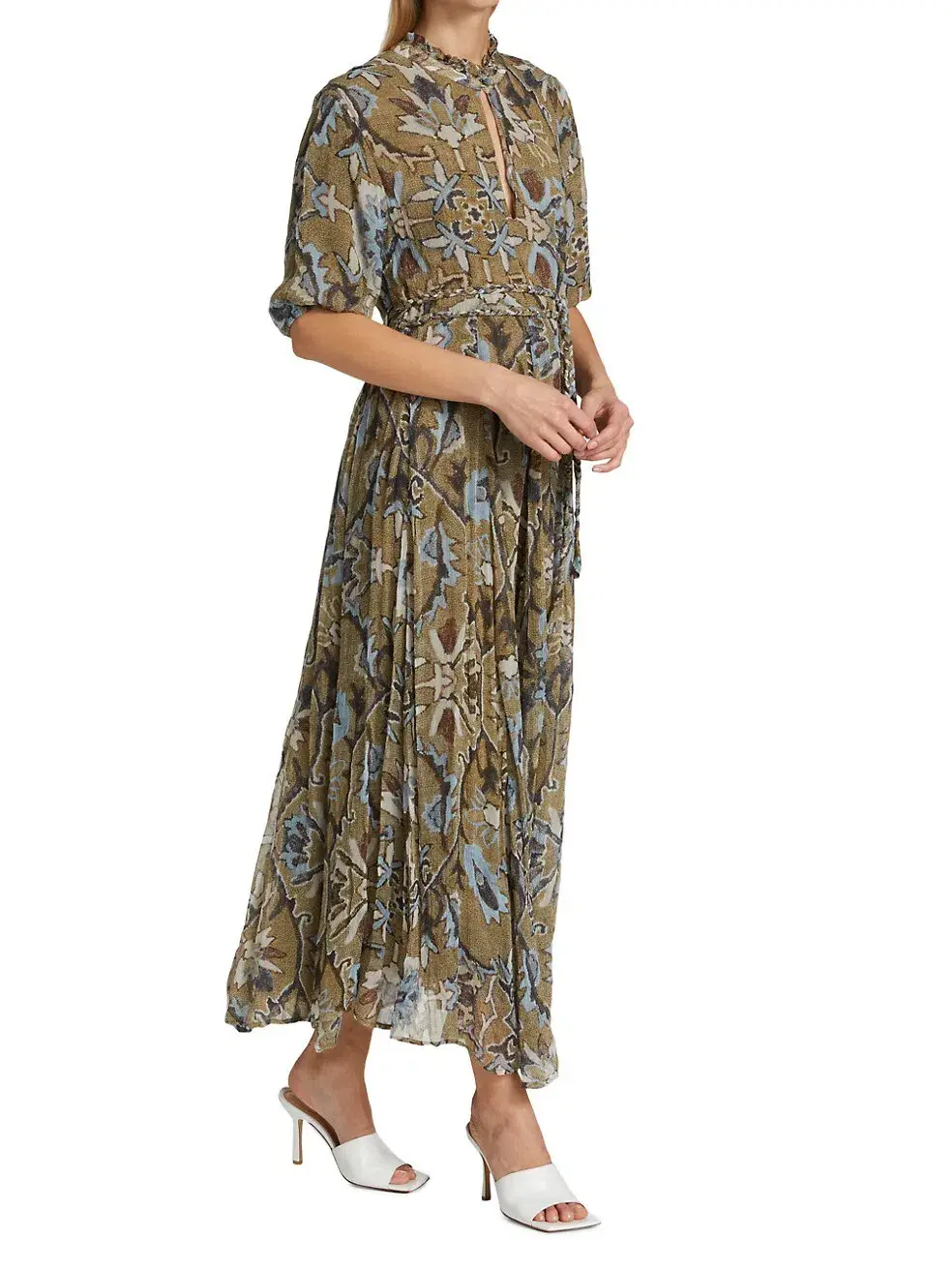 Hannah Artwear Oceanus Maxi Dress in Shaila Print Size 12 - Image 3