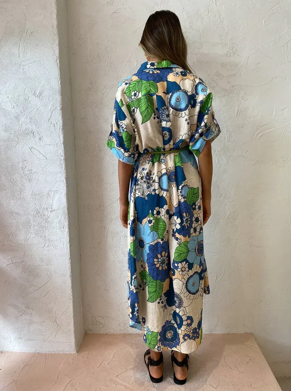 Alemais Farrah Shirt Dress Print Size 10 - Image 4