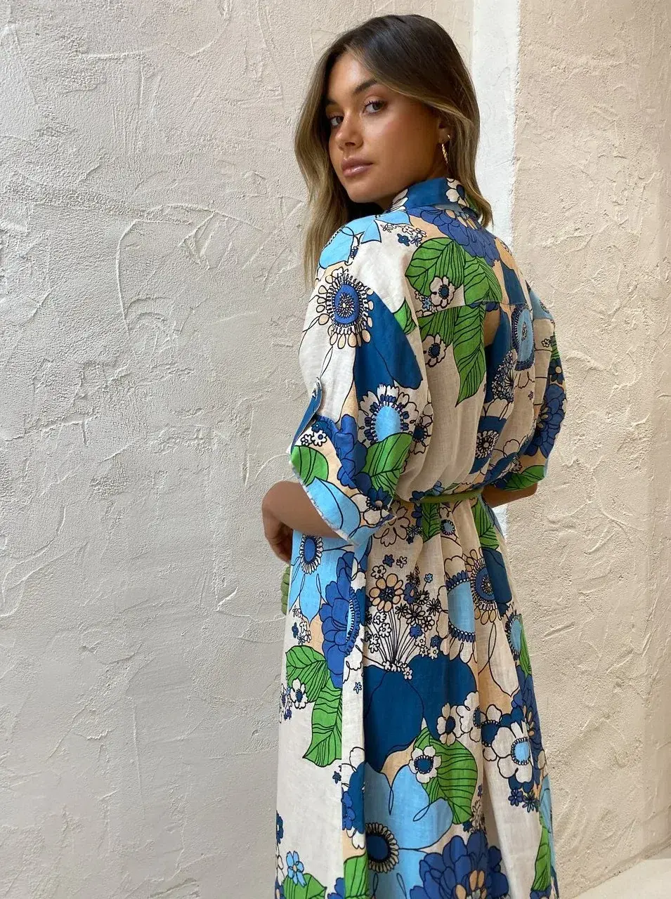 Alemais Farrah Shirt Dress Print Size 10 - Image 3