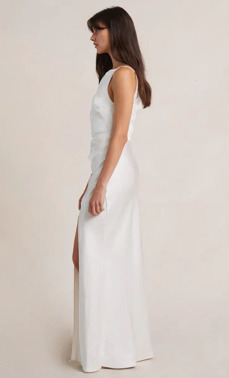 Bec & Bridge The Dreamer Maxi Dress Ivory Size 8 - Image 2